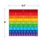 Carson Dellosa 36-Piece Fraction Bars Rainbow Cutouts, Colorful Cardstock Math Manipulatives and Bulletin Board Decorations, Homeschool and Classroom Teacher Supplies